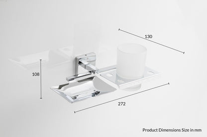 Soap Holder with Tumbler Holder | Titan Series