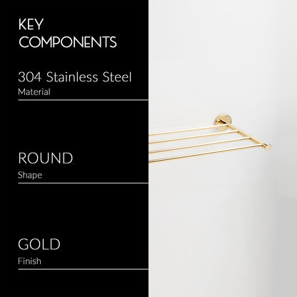 Towel Rack Shelf | Ruby Series