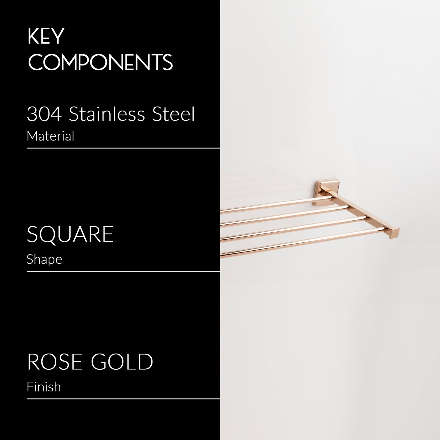 Towel Rack Shelf | Astro Series