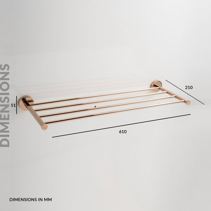 Towel Rack Shelf | Ruby Series
