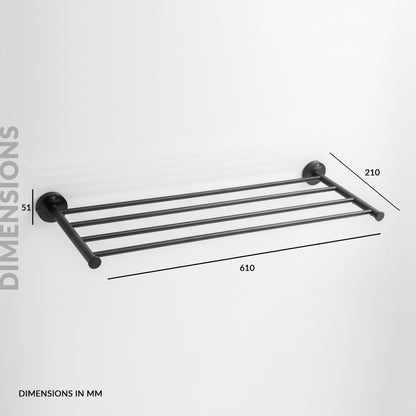 Towel Rack Shelf | Ruby Series