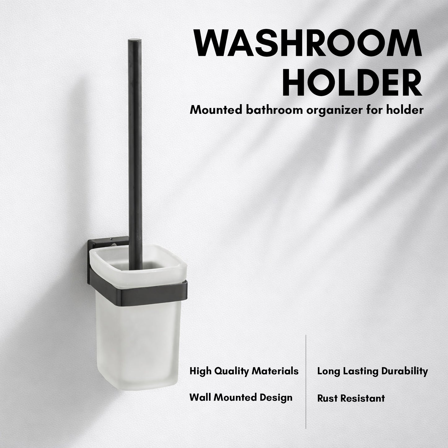Toilet Brush Holder | Square