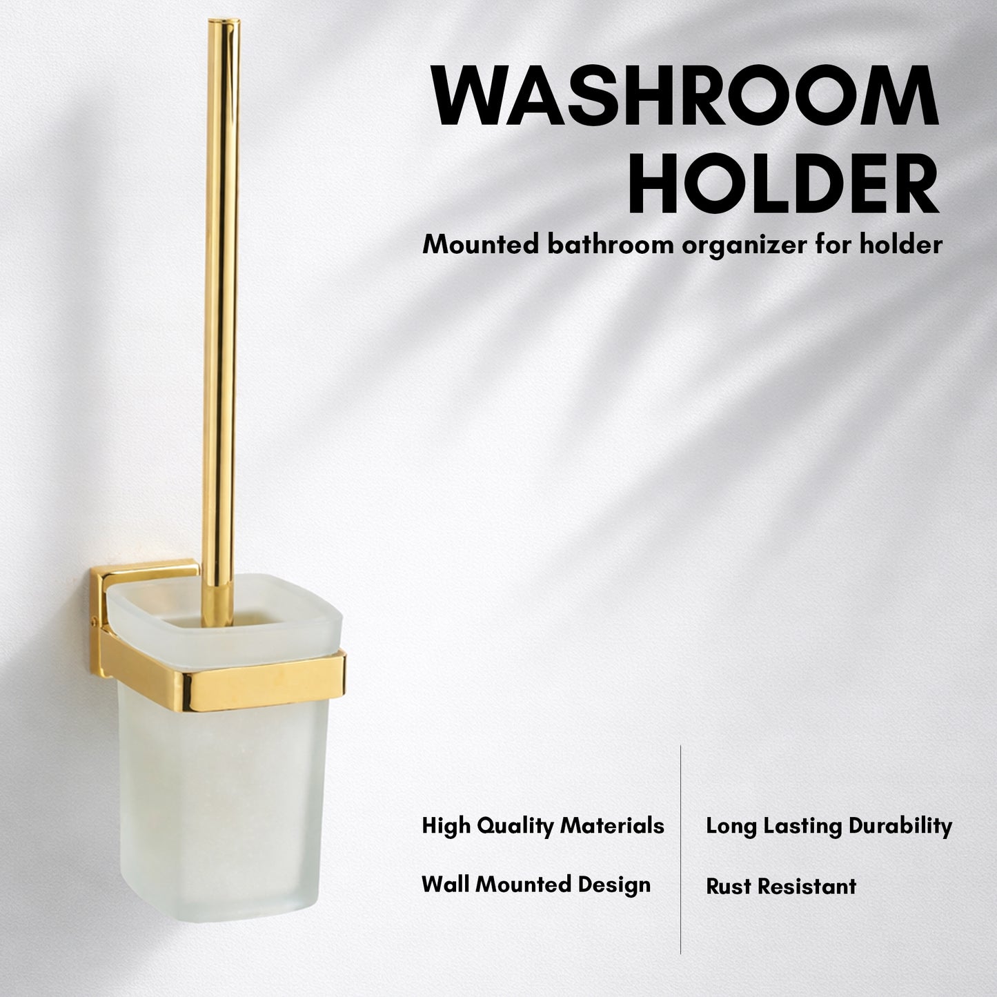 Toilet Brush Holder | Square