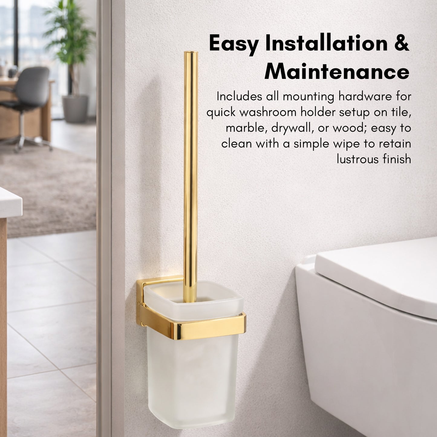 Toilet Brush Holder | Square