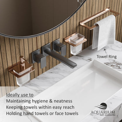 Towel Ring (Square) | Salmon Series